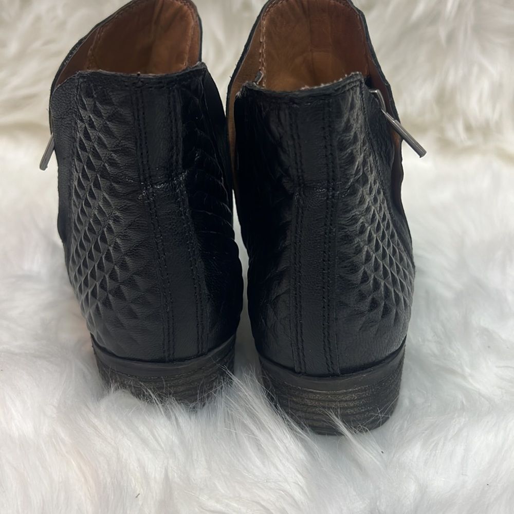 Lucky Brand Womens Black Ankle Boots Size 7.5M - Picture 7 of 9